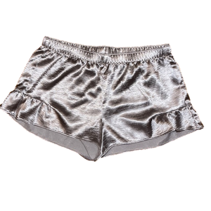 Silk pajama shorts